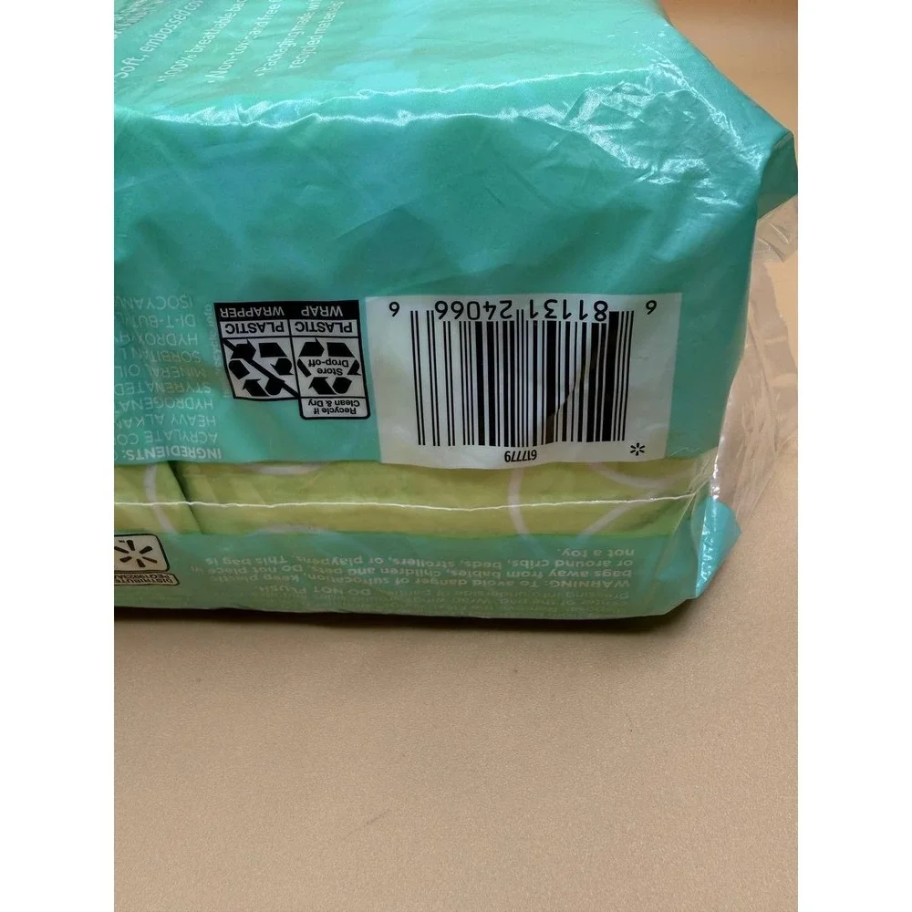 Equate Ultra Thin Pads with Wings Long Super Absorbency Unscented 42 Ct Size 2
